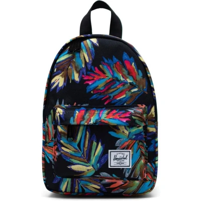 Afbeelding van Herschel Vrije tijd Rugzak Classic Mini Backpack 9L Painted Palm Zwart Veelkleurig