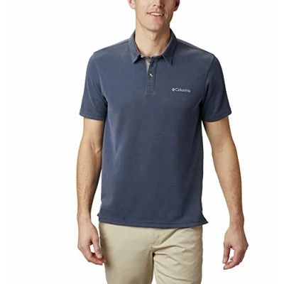 Afbeelding van Polo Columbia Men Nelson Point Collegiate Navy S