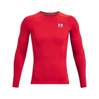 Afbeelding van Under Armour UA HG COMP LS HEAT GEAR Hemd, Heren, Maat: XS, Red