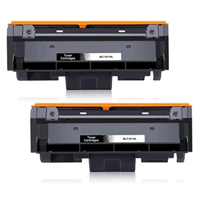 Afbeelding van Jhaan D116L Toner compatibel met Samsung MLT tonercartridge voor Xpress SL M2675FN M2835DW M2885FW M2825ND M2625D M2875FD M2875FW M2825DW M2675 M2825 M2875 M22885 liter. (zwart, verpakking van 2