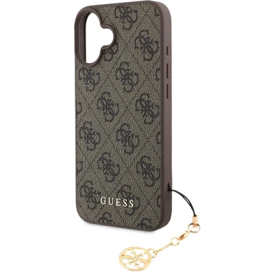 Afbeelding van GUESS iPhone 16 Plus Phone Case Brown Charm