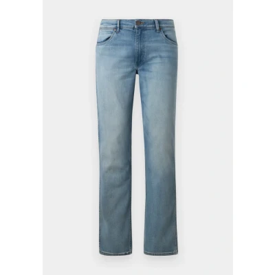 Afbeelding van Wrangler Heren Jeans Greensboro, Regular Fit, Straight Leg, Grijs Licht, 38W / 34L