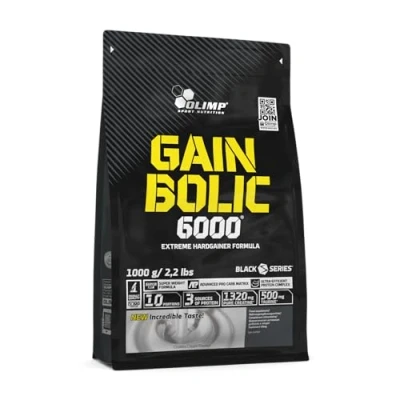 Afbeelding van Olimp Nutrition Gain Bolic 6000, Cookies Cream 1000g