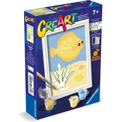 Afbeelding van Ravensburger CreArt Trendy Fish Schilderen op Nummer