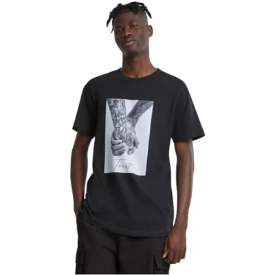 Afbeelding van Mister Tee Trust Tshirt print, Heren, Maat: 4XL, Black