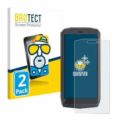 Afbeelding van BROTECT (2 Stuks) Antireflecterende Beschermfolie voor Cubot Pocket Anti Glare Screen Protector, Mat, Ontspiegelend