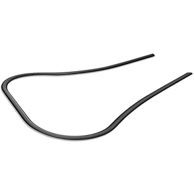 Afbeelding van Monoslot Buis/Randbescherming Beenscherm Rms Zwart Voor Vespa Pk Xl 50 125