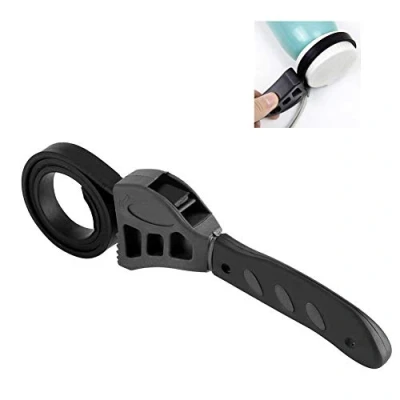 Afbeelding van Riemsleutel Universele 500mm Verstelbare Rubberen Potdeksels Draaien Loodgieter Olie Filter Spanner