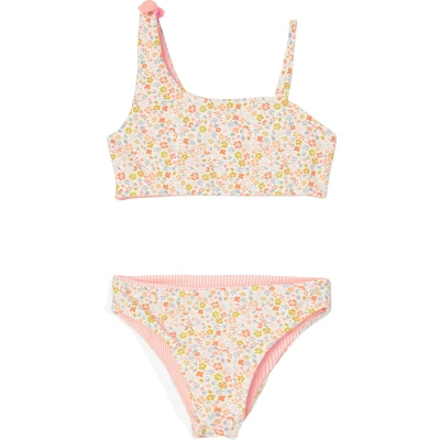 Afbeelding van Vertbaudet Omkeerbare bikini meisje