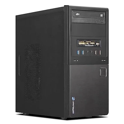 Afbeelding van Ankermann Business V1 PC Intel Core i5 7500 4 x 3.4 GHz UHD Graphics 530 16GB RAM 1TB SSD DVD Writer Card Reader Windows 11 W LAN/WIFI Mouse + Keyboard LibreOffice