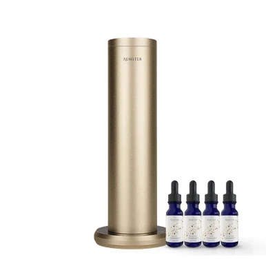 Afbeelding van Aemster Haevn, Aroma Diffuser Gold + Explorers Bundle