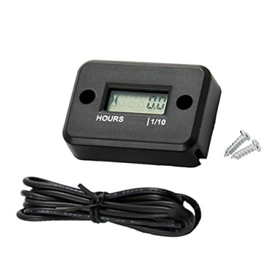 Afbeelding van JZK Waterdicht lcd scherm, werkurenteller voor motorfiets, ATV, sneeuwscooter, boot