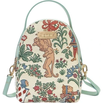 Afbeelding van Signare Mini Backpack Schoudertas Alice in Wonderland Charles Voysey