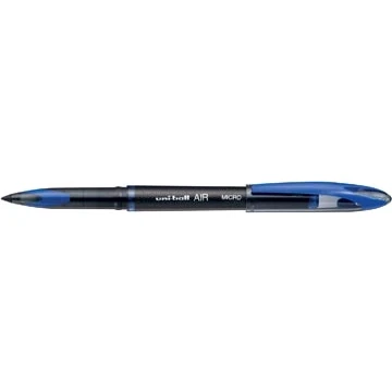 Afbeelding van 12x Uni ball liquid ink roller Micro Air, blauw