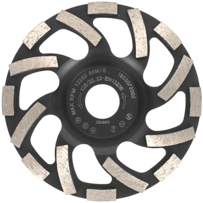 Afbeelding van PRODIAMANT diamant slijpschijf 125 mm x 22,2 Turbo ST91 asfalt afwerkvloer professionele kwaliteit
