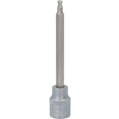 Afbeelding van KS Tools 911.5394 3/8&quot; Bit dopsleutel binnenzeskant met kogelkop, lang, 4mm