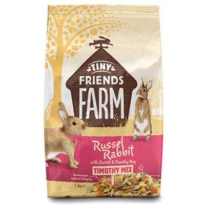 Afbeelding van Tiny Friends Farm Russel Rabbit Timothy Mix Konijnenvoer 2.5 kg