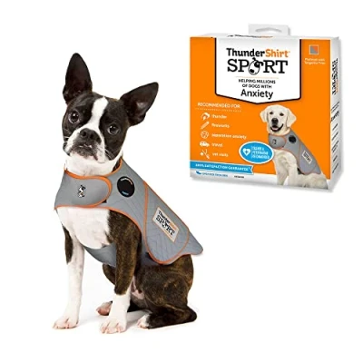 Afbeelding van Thundershirt hondenkleding Dog Anxiety Jacket, Platina, X Small US
