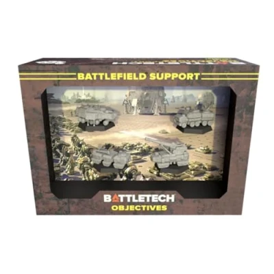 Afbeelding van BattleTech Battlefield Support Objectives Expansion Miniature Game Catalyst Labs Ages 14+