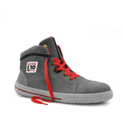 Afbeelding van Elten Vintage Mid ESD HG S3 761071 Grijs/Rood