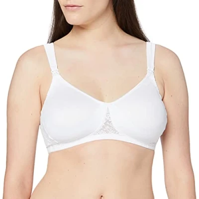 Afbeelding van Anita Basic Stillbh Nursing BRA Triangel BH, Dames, Maat: 85H, Weiß