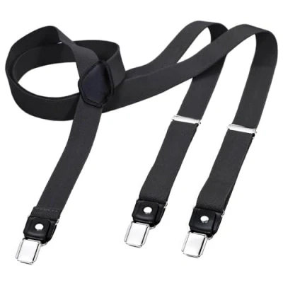 Afbeelding van DonDon smalle bretels 2,5 cm 3 Y vormige clips elastisch en in lengte verstelbaar