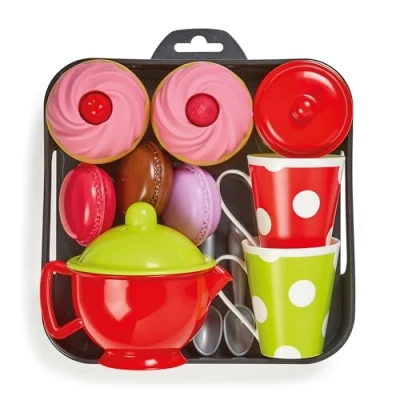 Afbeelding van Ecoiffier 100&amp; Chef Cupcakes op Dienlad Speelset, 12dlg.
