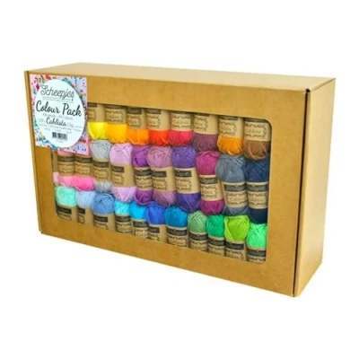 Afbeelding van Scheepjes Cahlista Colour Pack 109 kleuren x 15 gram (mini bolletjes)