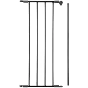 Afbeelding van Safetots Flex Metaal Multipaneel Assortiment, Verlengpaneel, Metaal, Zwart, 33cm (12 opties beschikbaar), Verlengpaneel voor Metalen van Speelhokken, Veiligheidsbarrières en Ruimteverdelers