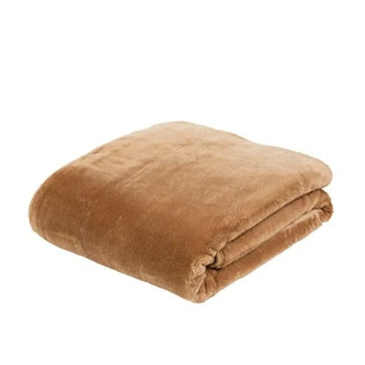 Afbeelding van Gözze Premium kasjmier feel knuffeldeken voor de woonkamer, 500 g/m², 180 x 220 cm, zand
