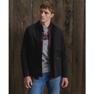 Afbeelding van Superdry Utility Mix Overhemd Zwart XL Man