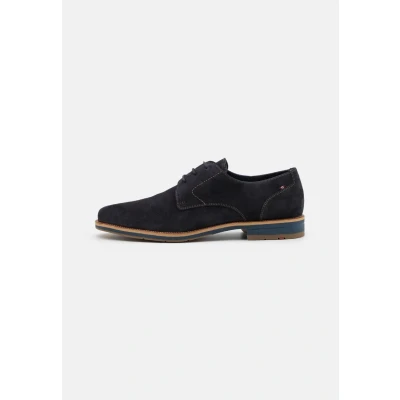 Afbeelding van Lloyd Langston Veterschoenen, Heren, Maat: 46, Ocean Veloursleer