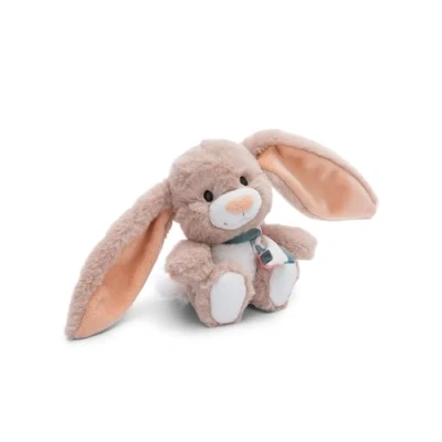 Afbeelding van NICI Knuffel Konijn Fjella 20cm bruin Zacht speelgoed gemaakt van pluche, schattig pluchen knuffeldier om mee te knuffelen en spelen, voor kinderen volwassenen 61282
