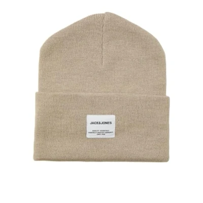 Afbeelding van Jack &amp; Jones Jaclong Knit Beanie Noos, Pure kasjmier, Eén maat