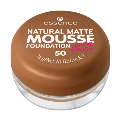 Afbeelding van Essence Natural Matte Mousse Foundation 50