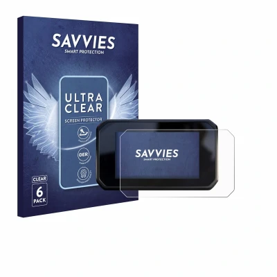 Afbeelding van Savvies Screenprotector voor Honda CBR650R 2025 Folie Beschermfolie transparant (6 Stuks)