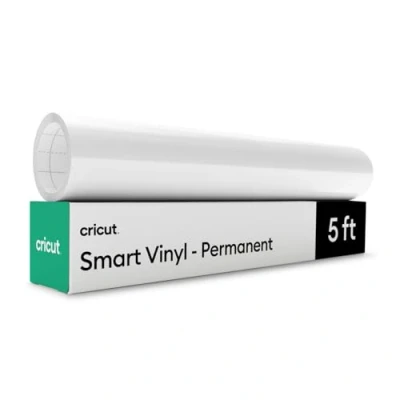 Afbeelding van Cricut Smart Vinyl Permanent, Wit, 13&quot; x 5ft Bulk (1)