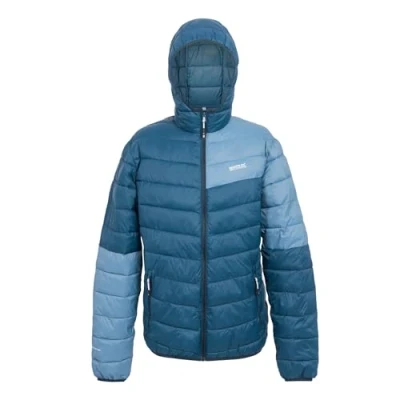 Afbeelding van Regatta Heren HillPack II Packaway gewatteerde jas met capuchon