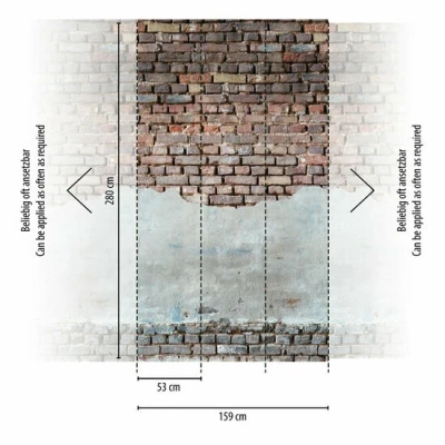 Afbeelding van AS Creation The Wall Steen Industrieel Behang 38334 1