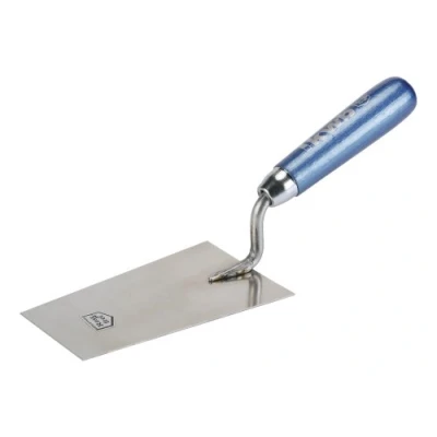 Afbeelding van KWB Bern poetsspel, roestvrij 140 mm, troffel, staal, trapeziumtroffel, gladmakende troffel