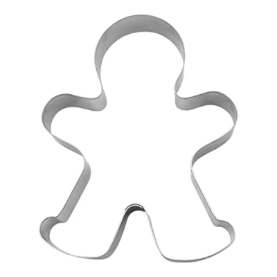 Afbeelding van BekkiB Uitsteekvorm &quot;Peperkuchenmann / Jongen&quot; ca. 13,5 cm, uitstekers van roestvrij staal voor het bakken peperkoek en koekjes, vaatwasmachinebestendig 1131