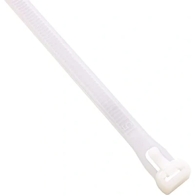 Afbeelding van Tie wraps 300 x 7,2mm / transparant herbruikbaar (100 stuks) InLine