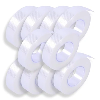 Afbeelding van P Beauty Medische wimperverlengingstape hypoallergene micropore 3M wimperband transparant wimpertape ademend 1,25 cm x 9,14 m 1 10 stuks