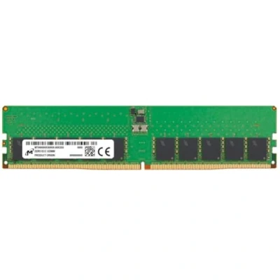 Afbeelding van Micron MTC20C2085S1EC48BR Werkgeheugenmodule voor PC Retail DDR5 32 GB 1 x ECC 4800 MHz 288 pins DIMM CL40