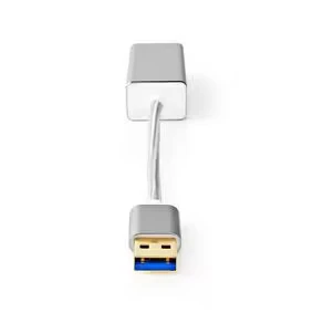 Afbeelding van USB Adapter 3.2 Gen 1 Type A RJ45 Female Verguld Recht Nedis