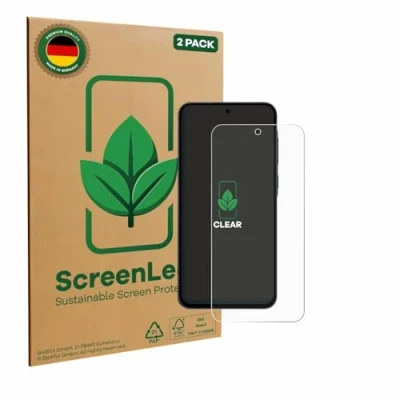 Afbeelding van ScreenLeaf Screenprotector voor Samsung Galaxy A55 5G Enterprise Edition Duurzame schermbescherming Folie Beschermfolie transparant (2 Stuks)