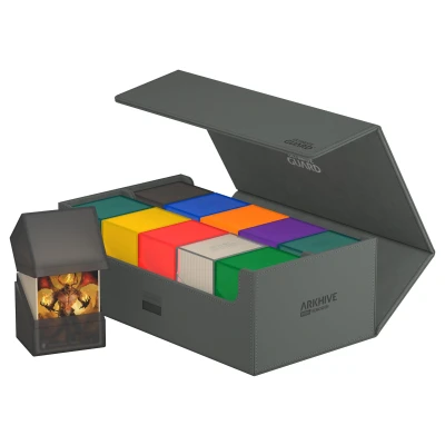 Afbeelding van Ultimate Guard ArkHive 800+ XenoSkin Monocolor Grey