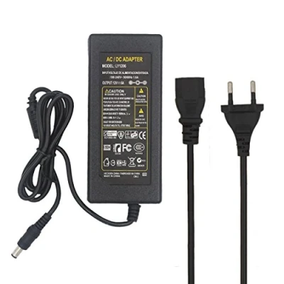 Afbeelding van JOYLIT Voeding 12V 6A 72W Transformator AC 100 240V naar DC EU stekker Voedingsadapter voor LED strip