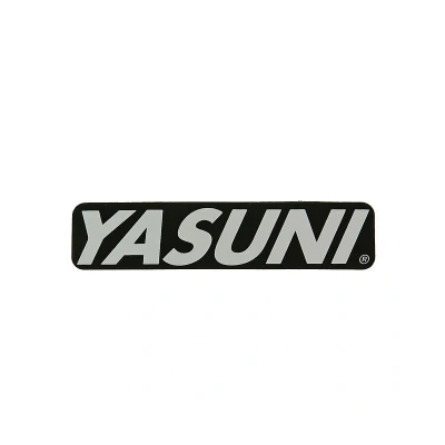 Afbeelding van Sticker einddemper 110x25mm YASUNI