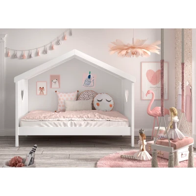 Afbeelding van LUCEVI Amori 90 Huisbed 90x200cm Wit